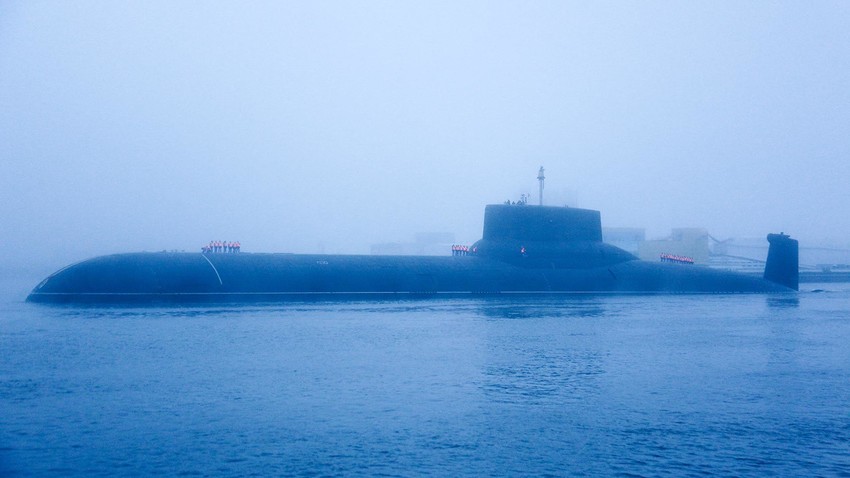 Submarino nuclear de misiles balísticos Dmitri Donskoi