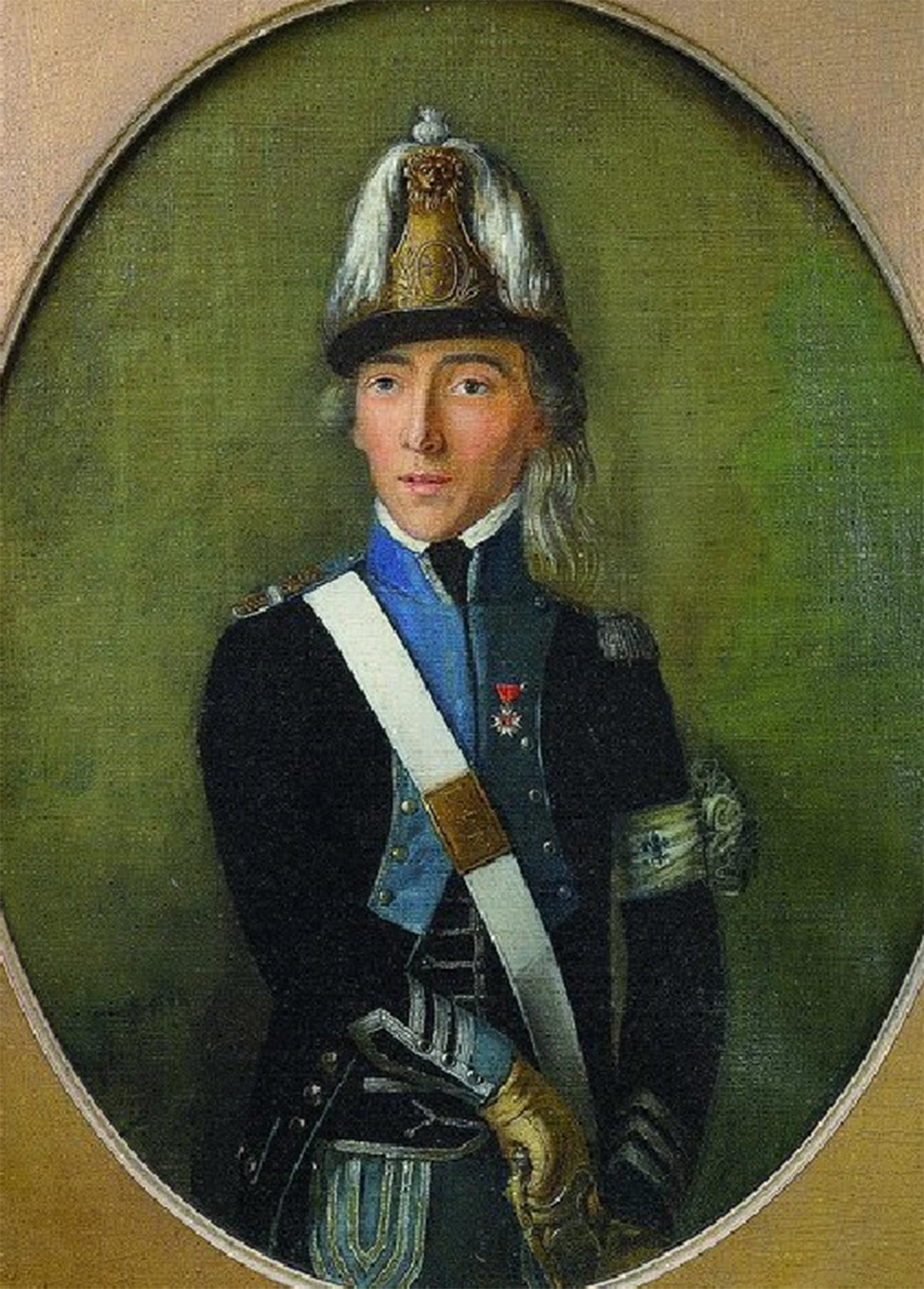 Captain of the émigré royalist corps of Condé.