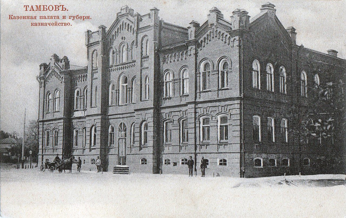 Il palazzo del Tesoro a Tambov, la casa ricostruita di Zhemarin dove avvenne l'omicidio