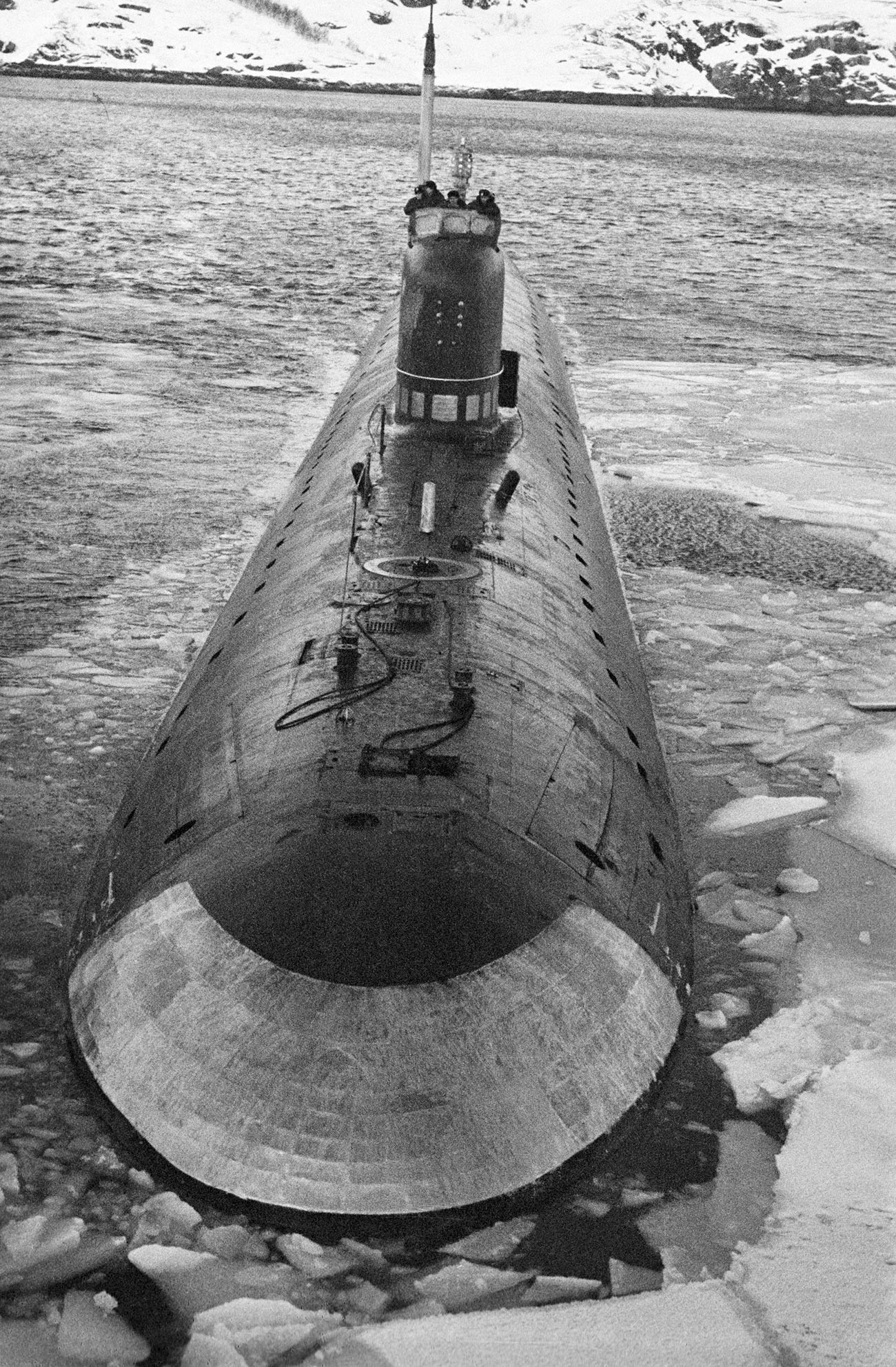 Съветска атомна подводница 