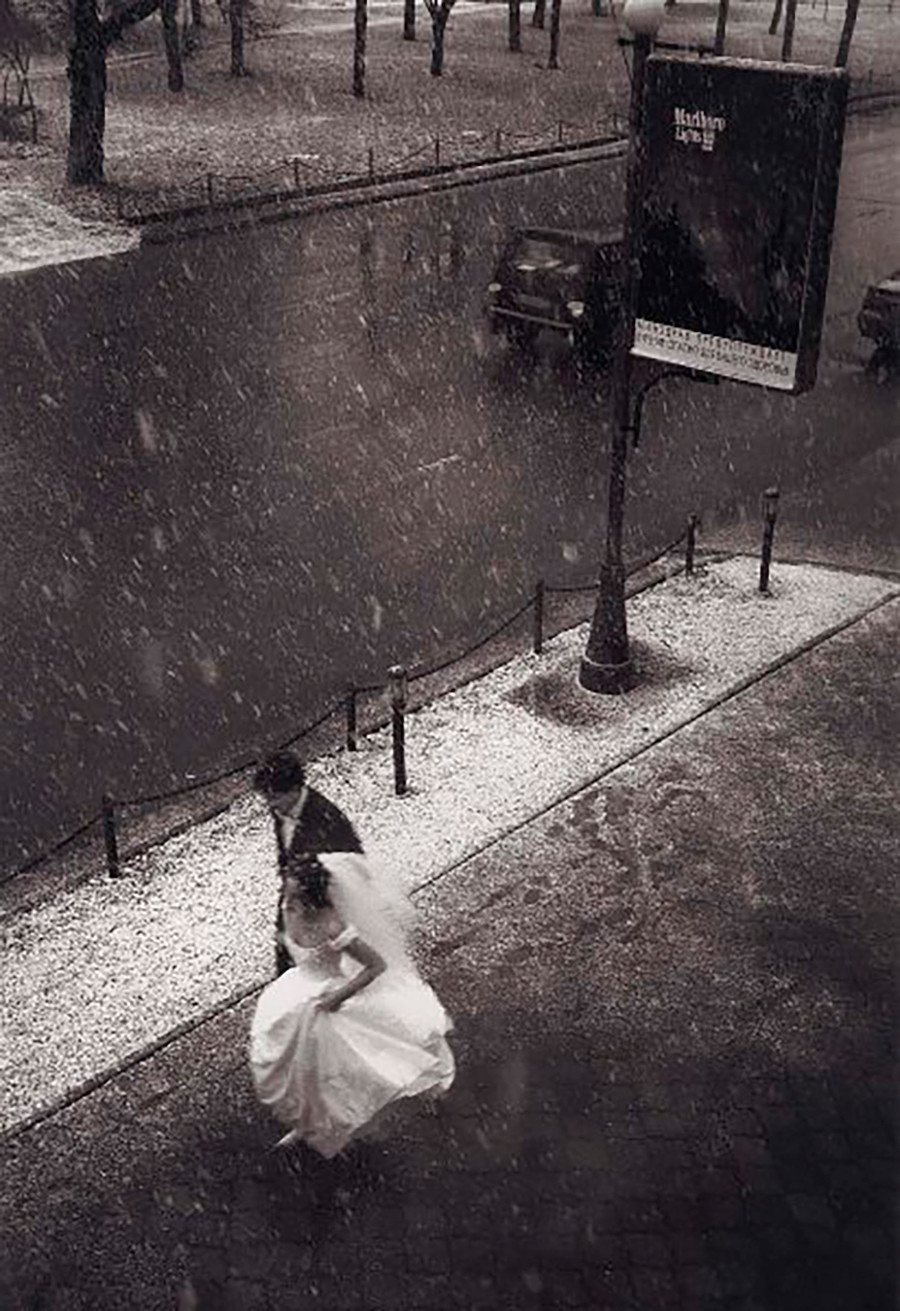 Première neige, 1990
