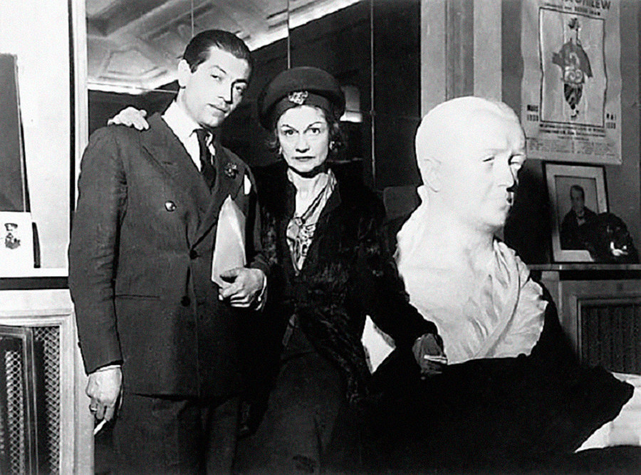 Serge Lifar e Coco Chanel