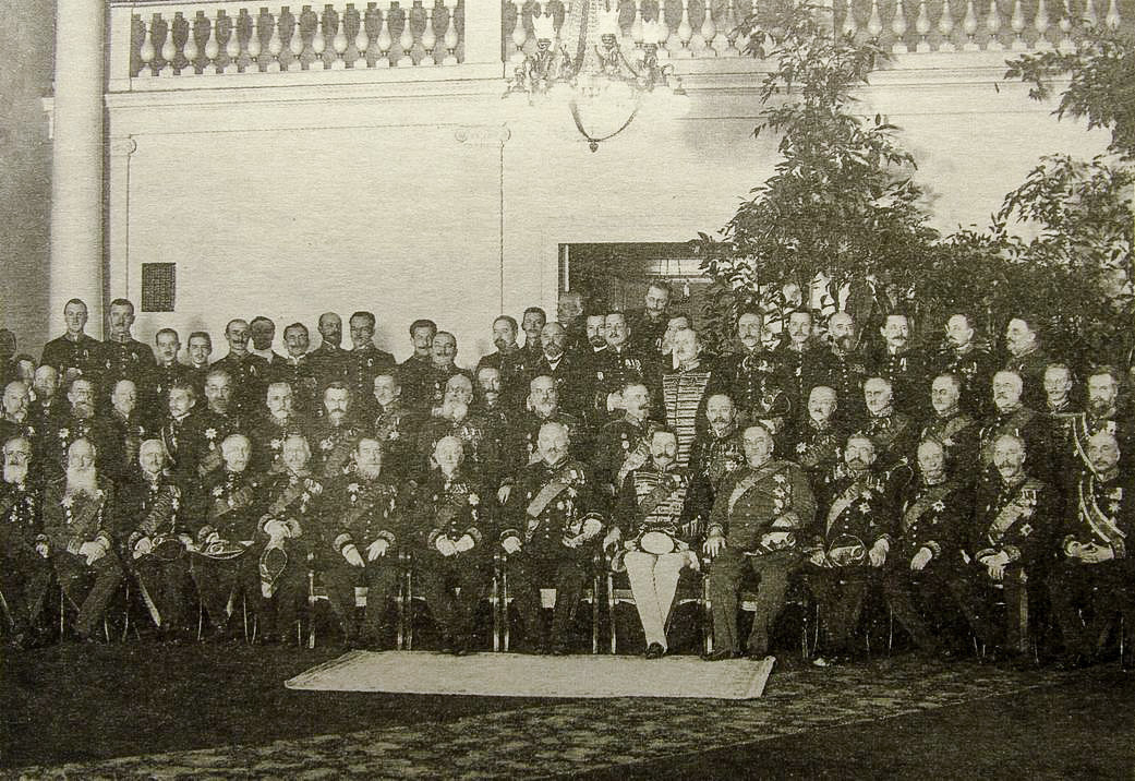 Der regierende Senat im Jahr 1914, ein Gruppenfoto.