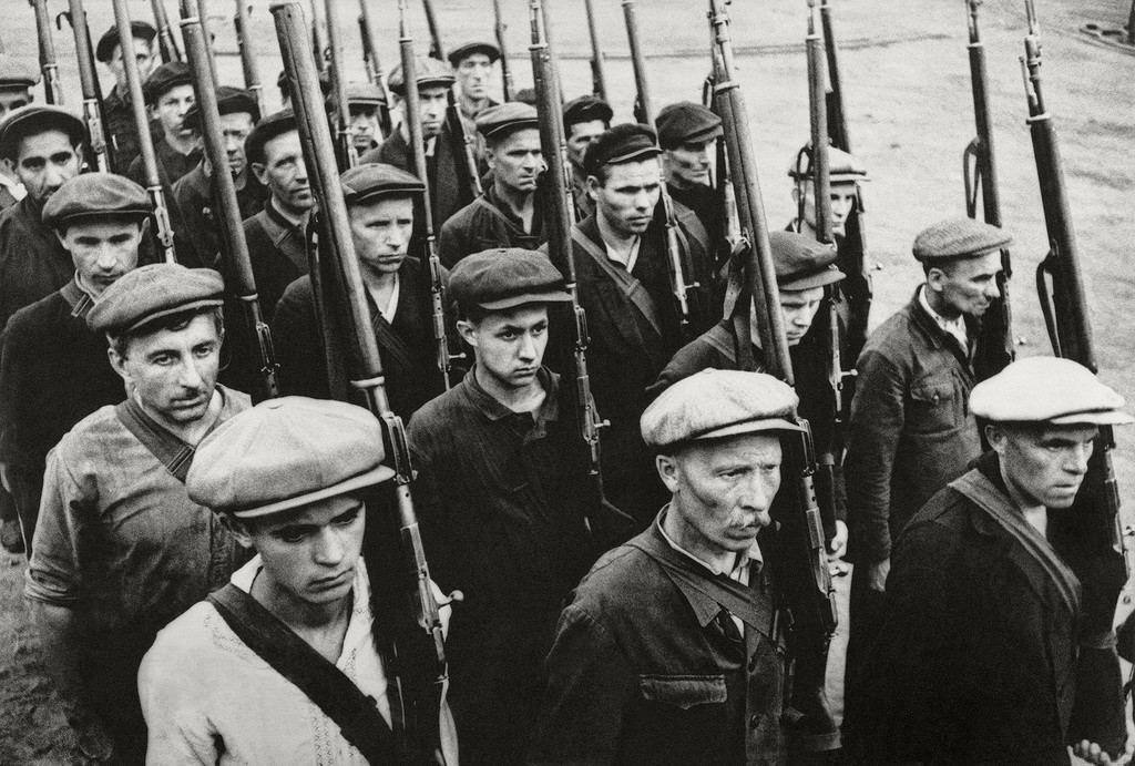 Milices de Moscou, 1941
