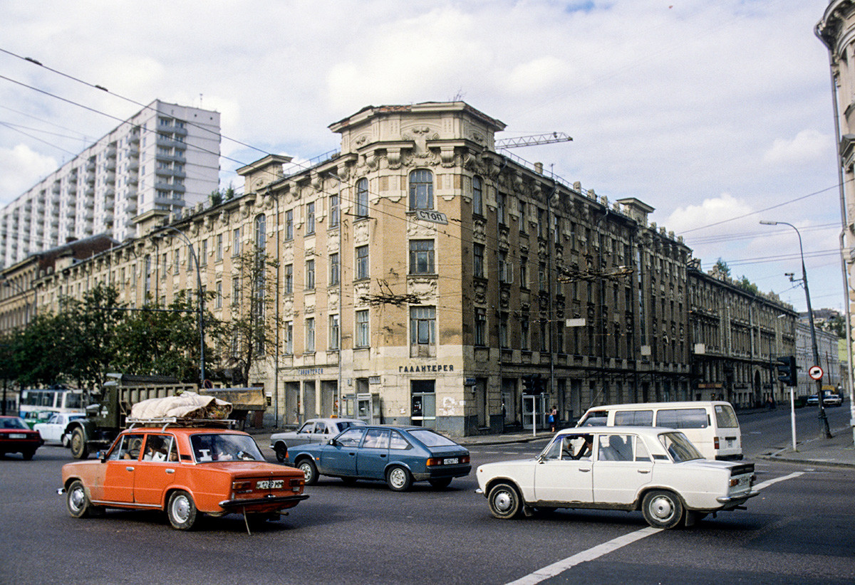 Place Zoubovski à Moscou
