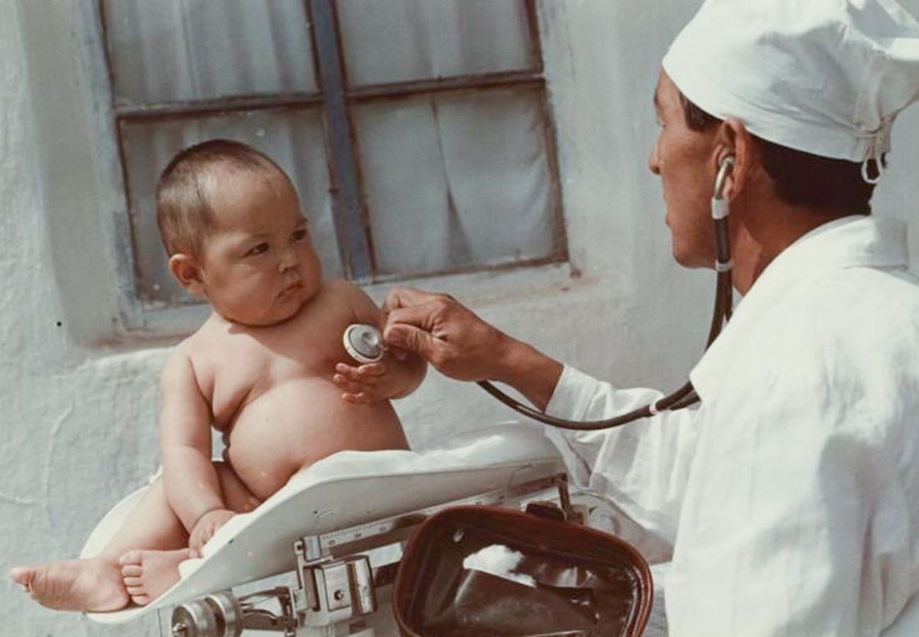 Pediatrician in a Russian village.