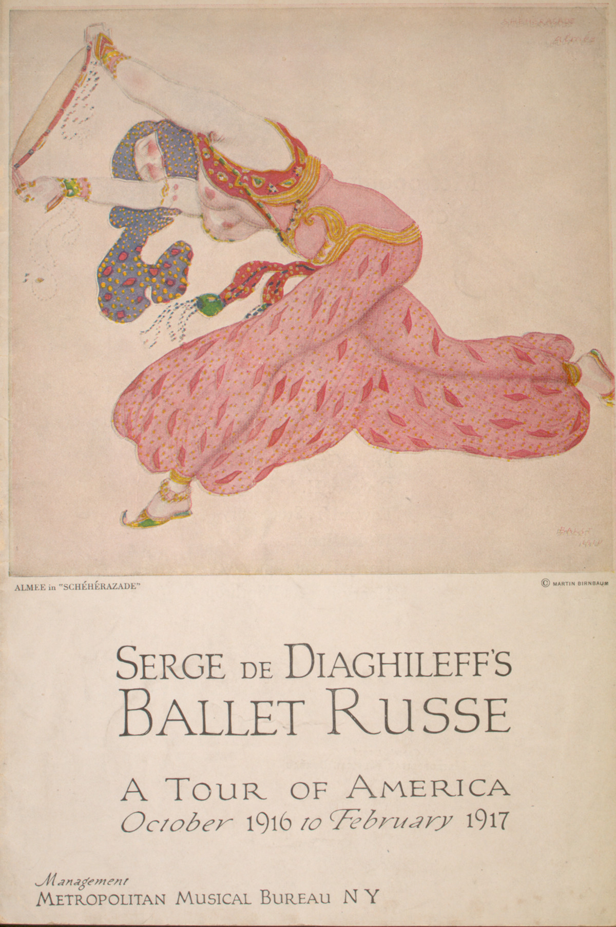 バレエ・リュスのポスター