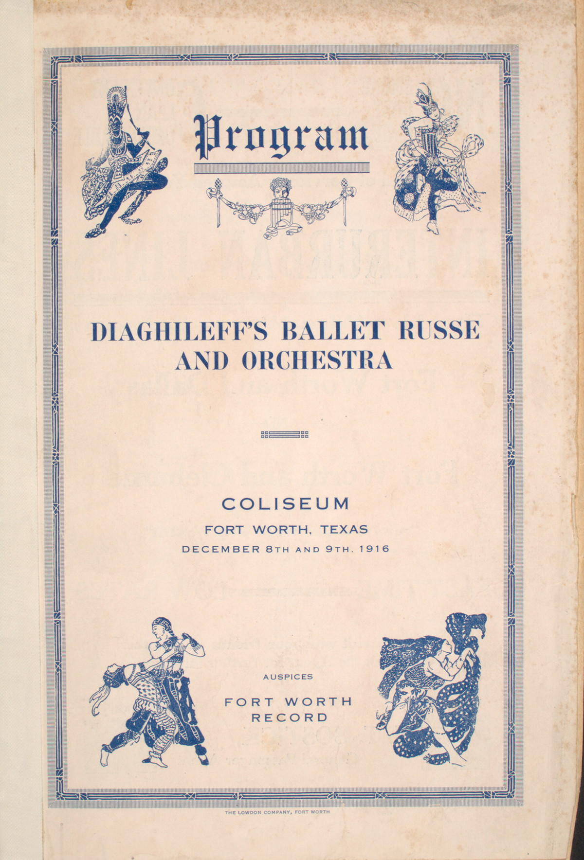 バレエ・リュスのポスター