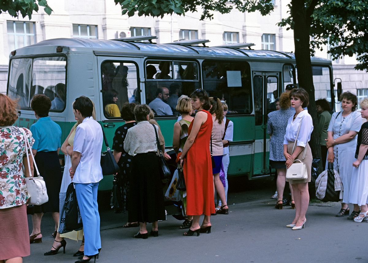 Москва в 2001 году фото