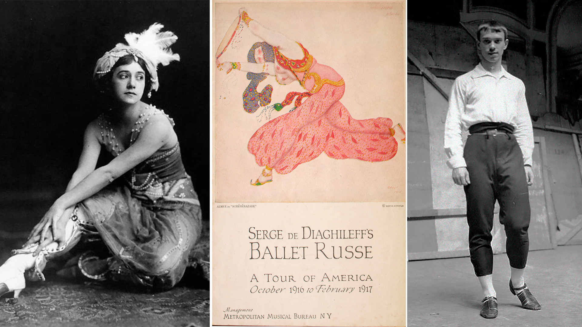Rare PHOTOS of legendary Ballets Russes on tours abroad - Russia