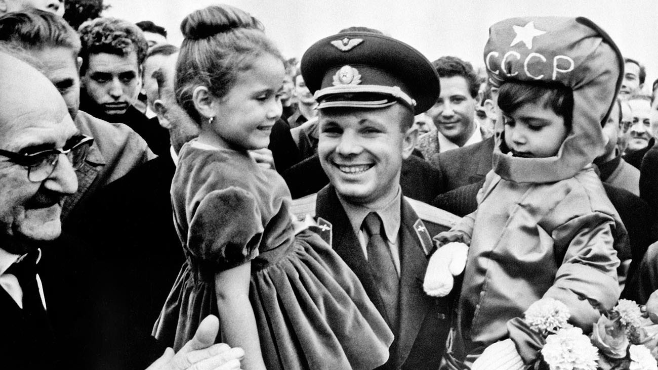 Iouri Gagarine en France, 1963