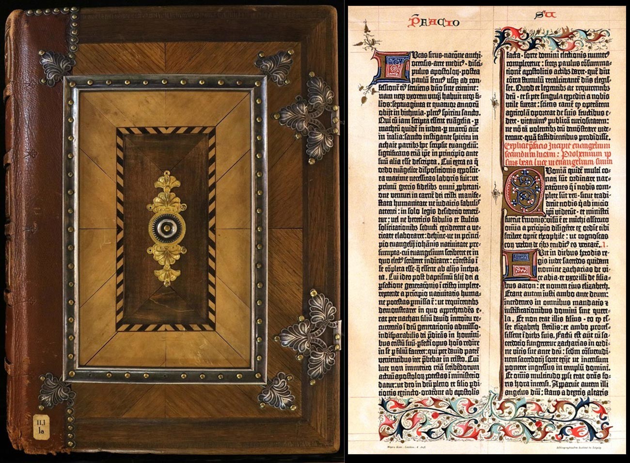 Gutenbergova Biblija, kopija Ruske državne knjižnice
