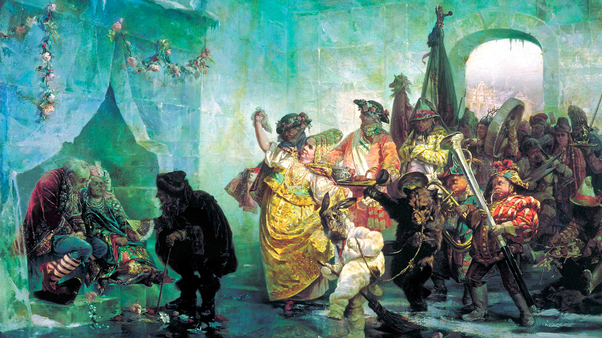 „Свадба у Леденој палати“, Валериј Јакоби, 1878.