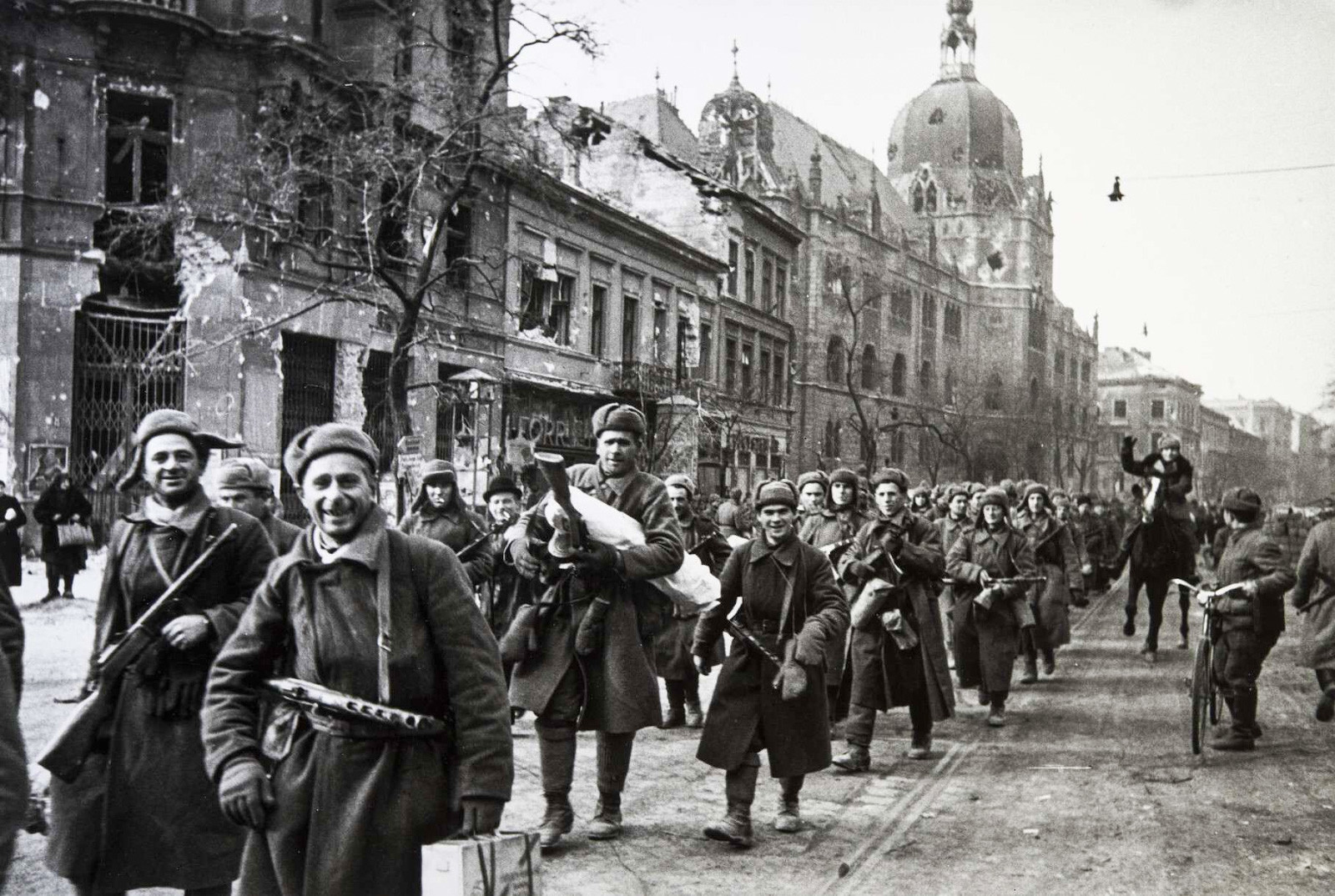 Dans Vienne libérée