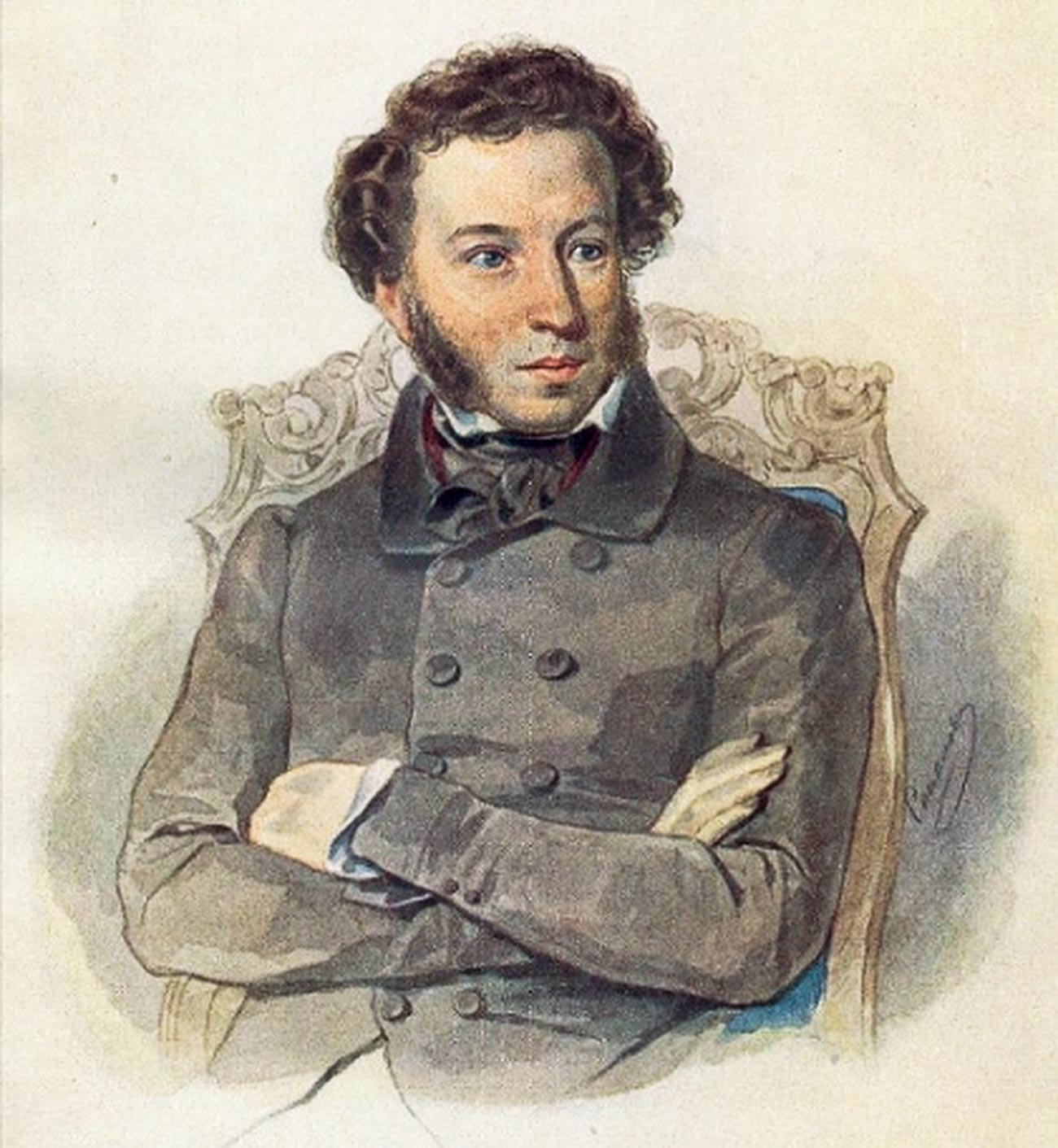 Portrait d'Alexandre Pouchkine