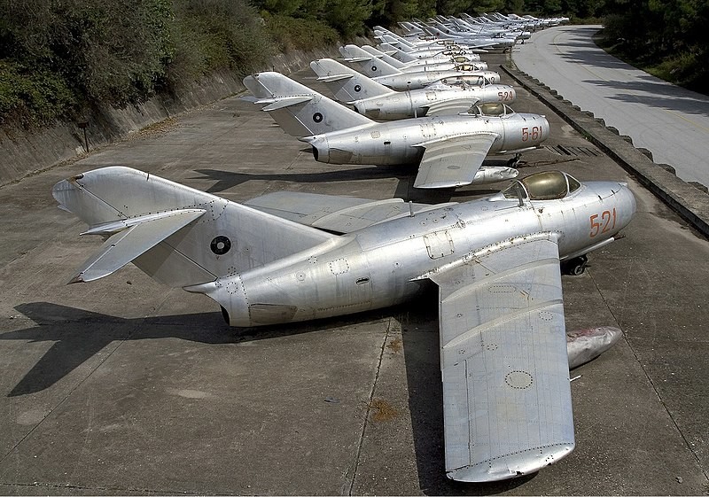 Mikoyan-Gurevich MiG-15bis de la Fuerza Aérea de Albania