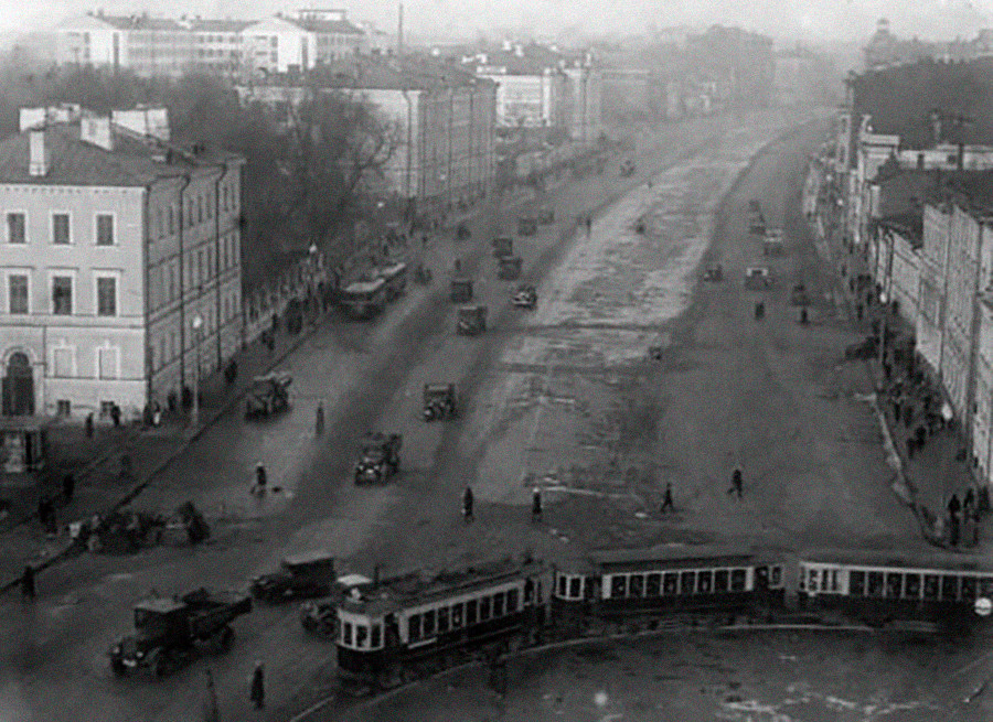 Садовая-Кудринская улица, 1936-1937 г.