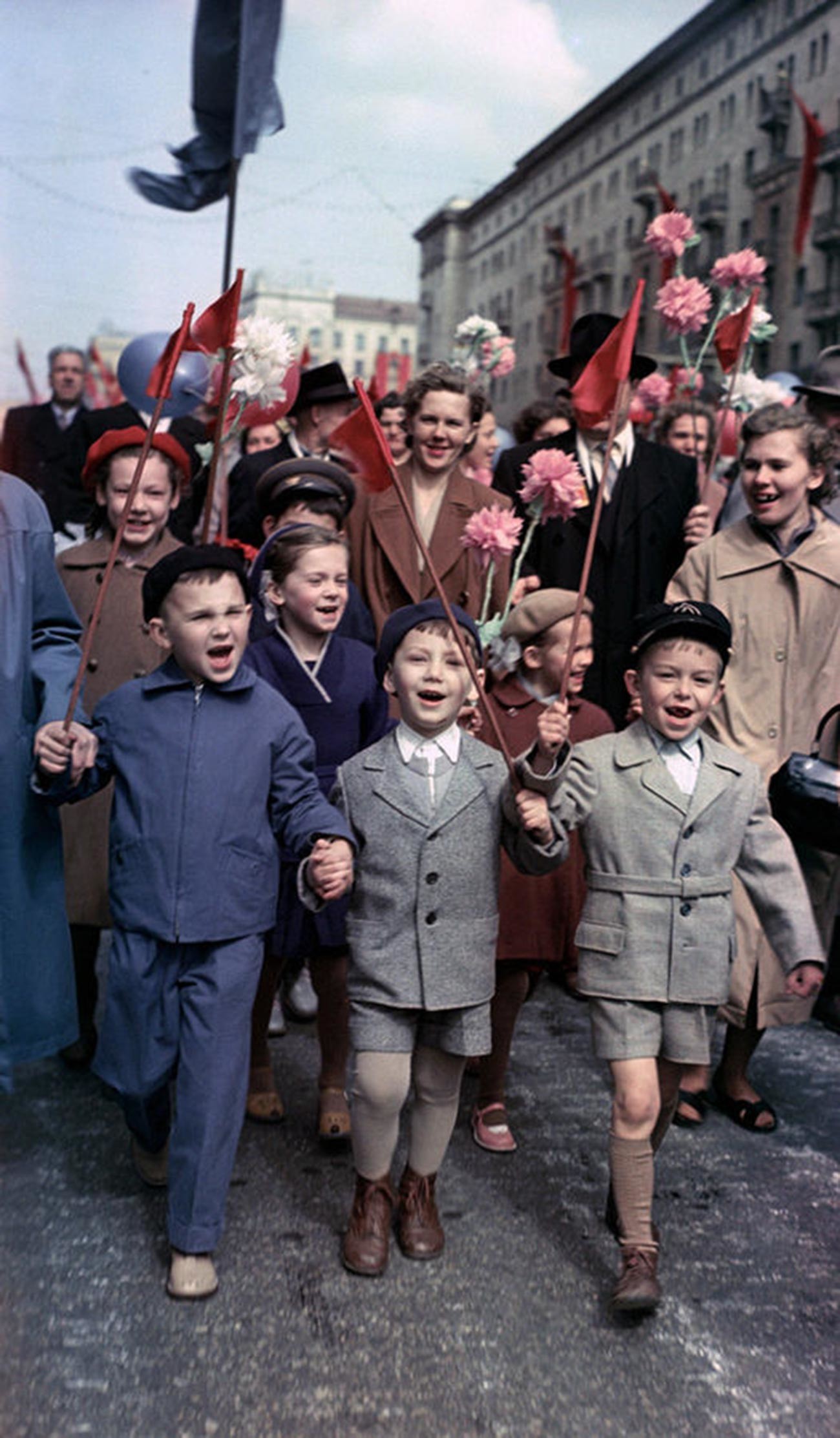 モスクワでのデモ、1960年