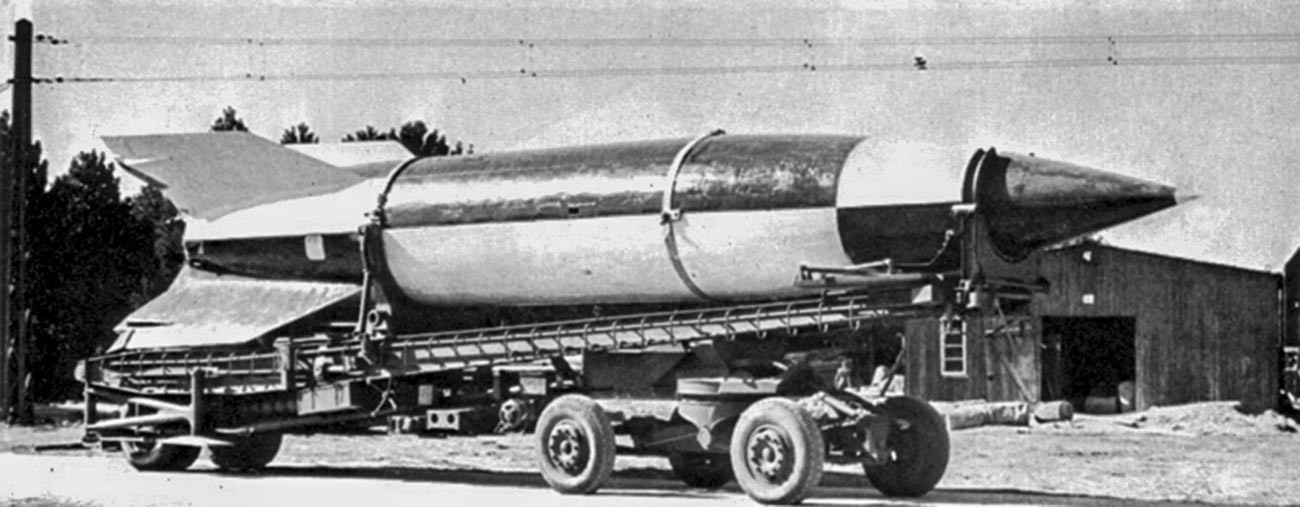 Il missile balistico V-2 
