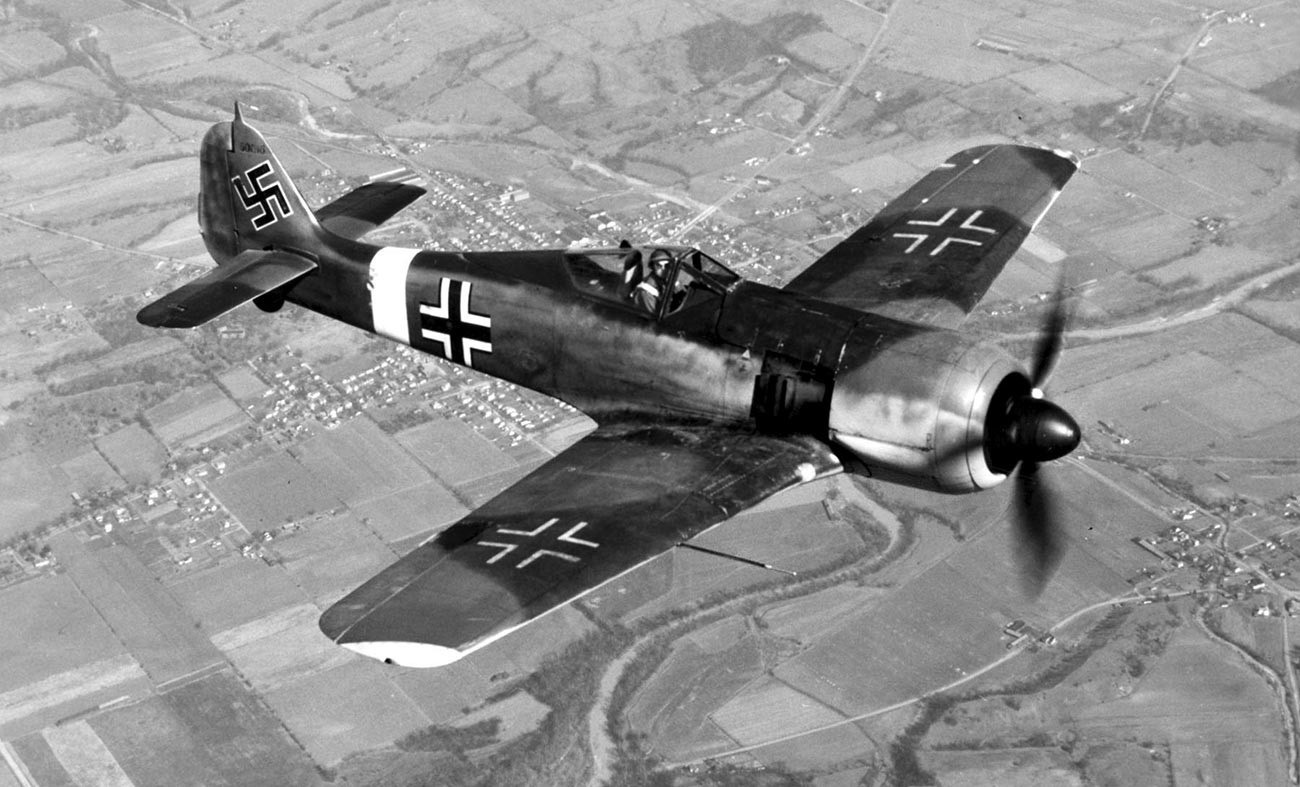 L'aereo da caccia Focke-Wulf Fw 190
