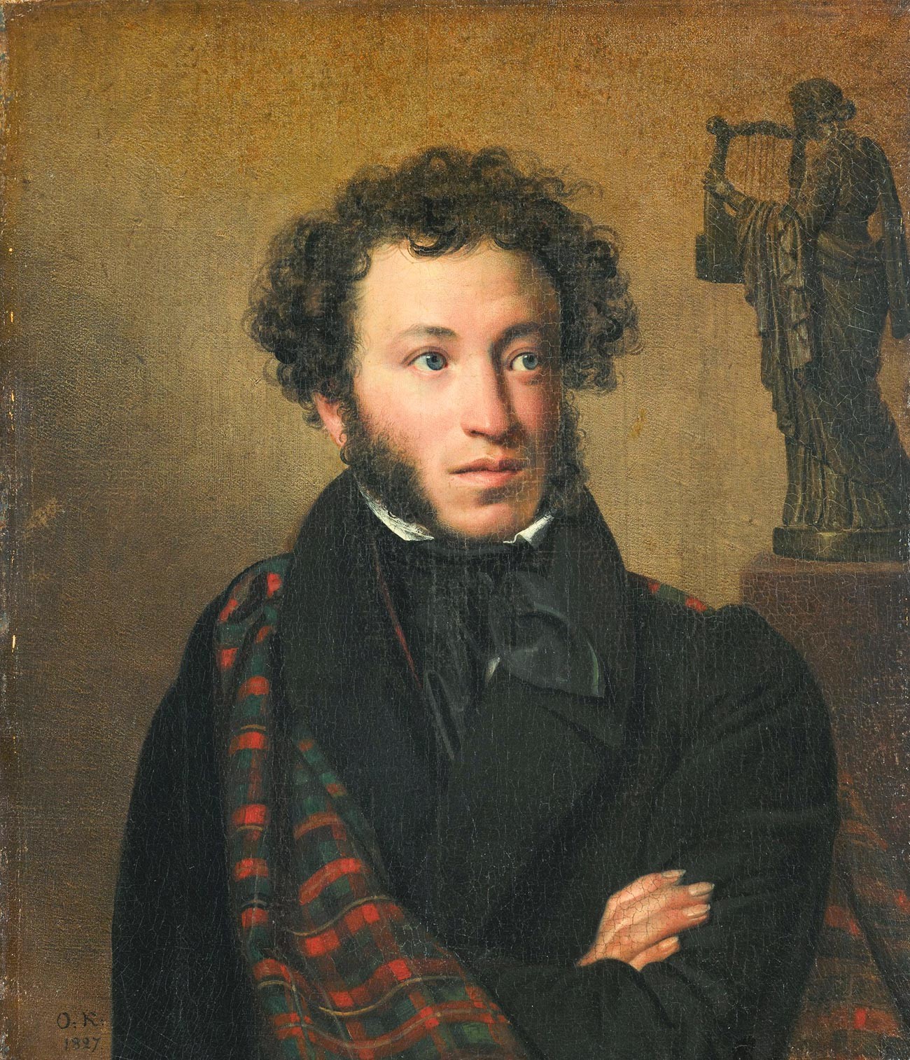 Portrait of Alexander Pushkin, by Orest Kiprensky.