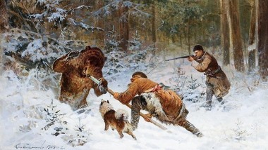 Како Русите ловат мечки?