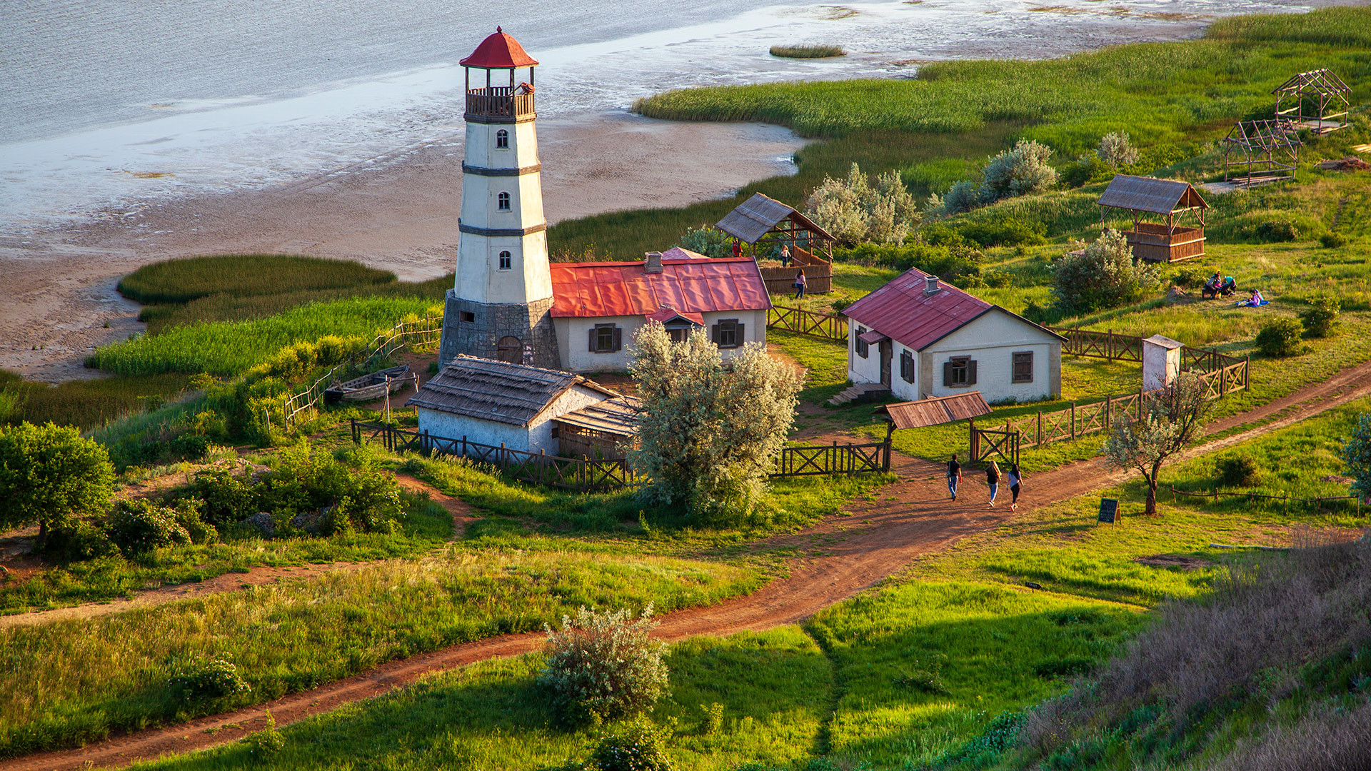 Lighthouse in the Rostov Region.