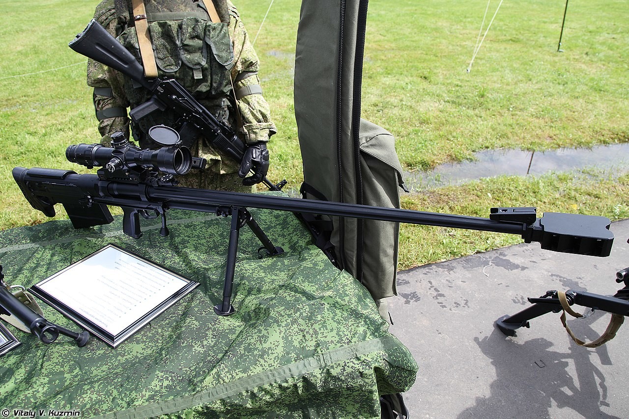 This is Kalashnikov's newest .50 cal sniper rifle