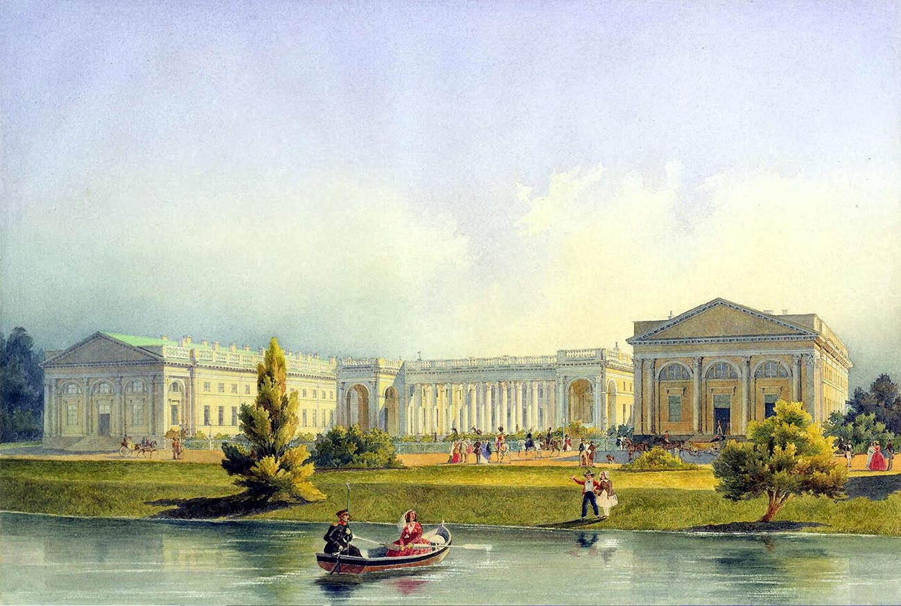 ツァールスコエ・セローのアレクサンドロフスキー宮殿、1847年