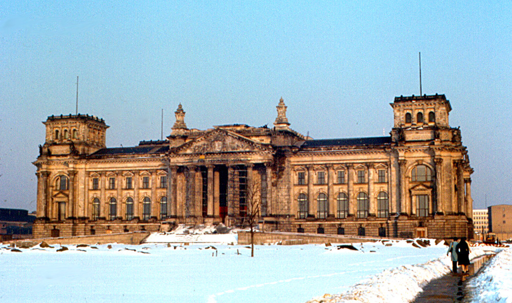 Reichstag leta 1970 pred rekonstrukcijo