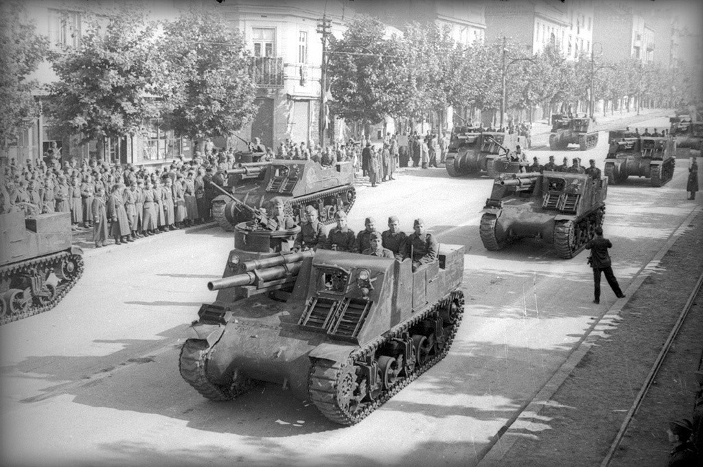 Des chars à Belgrade
