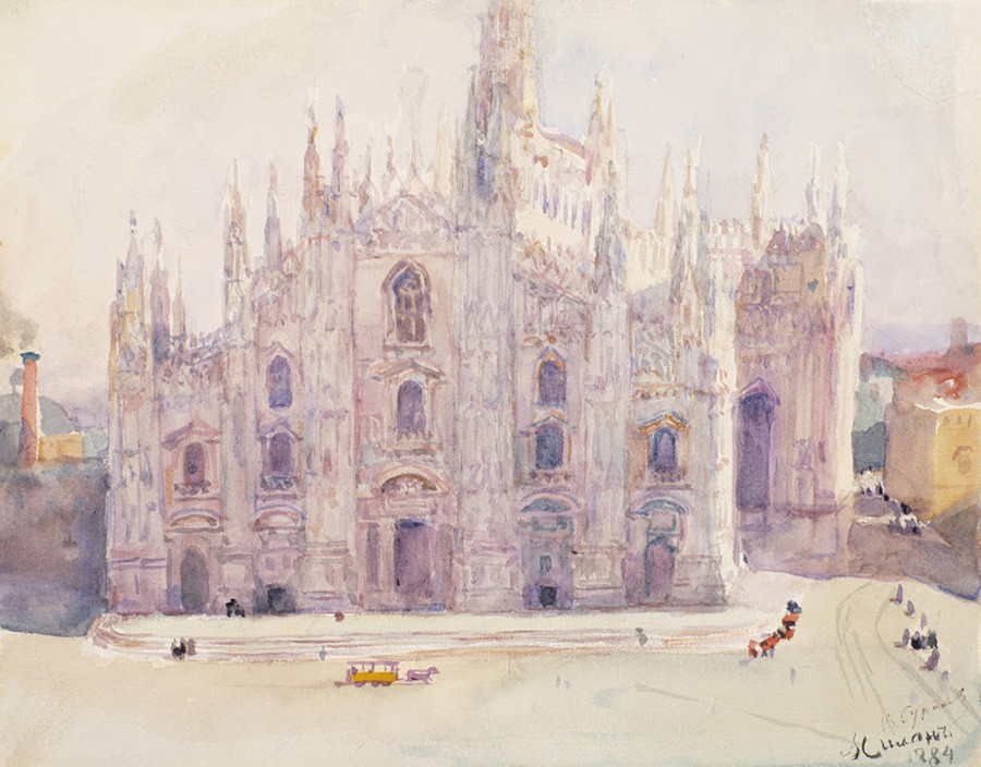 ミラノ、1884年