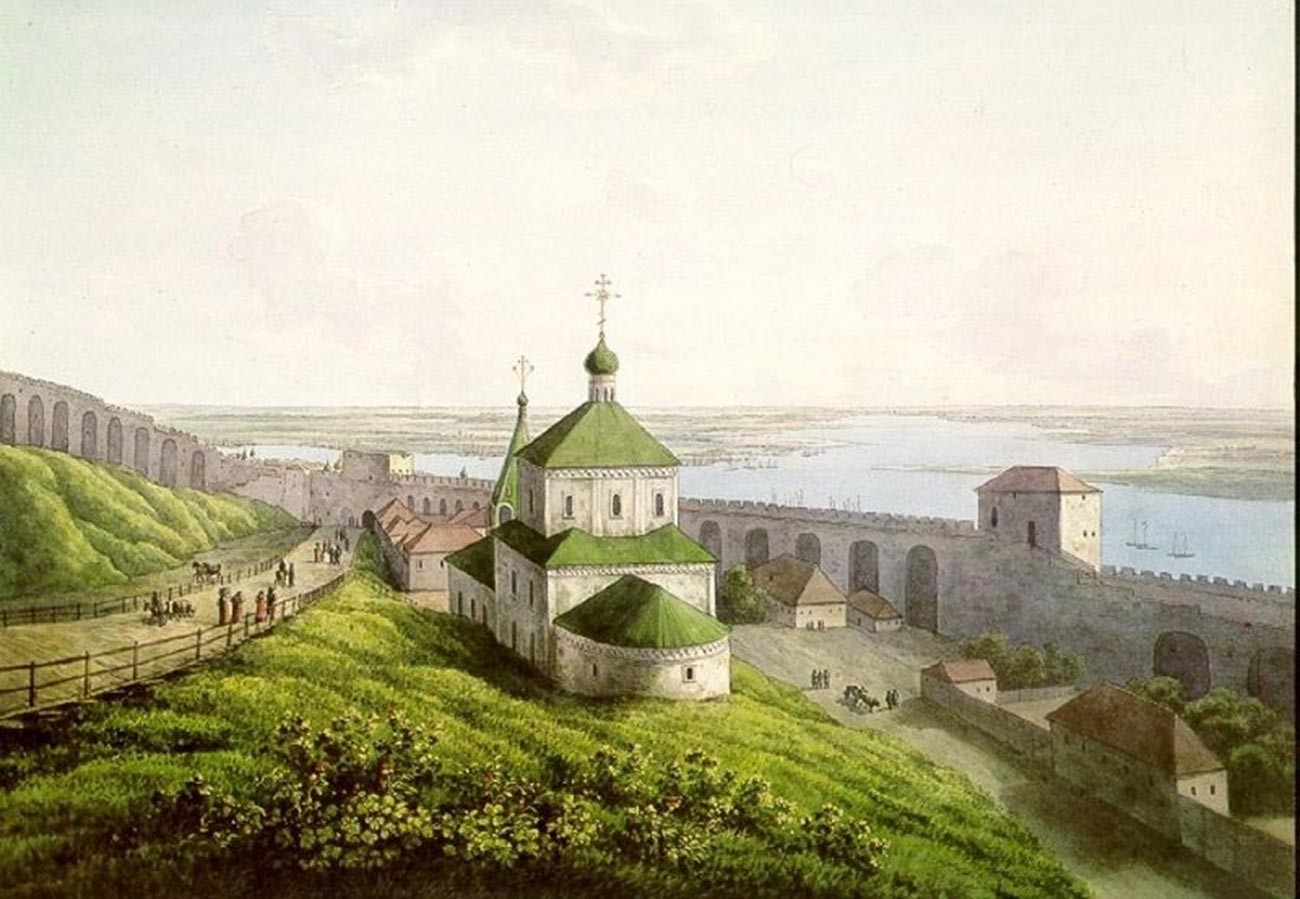 Andreï Martynov. Église Saint-Siméon le Stylite. Kremlin de Nijni Novgorod. 1806