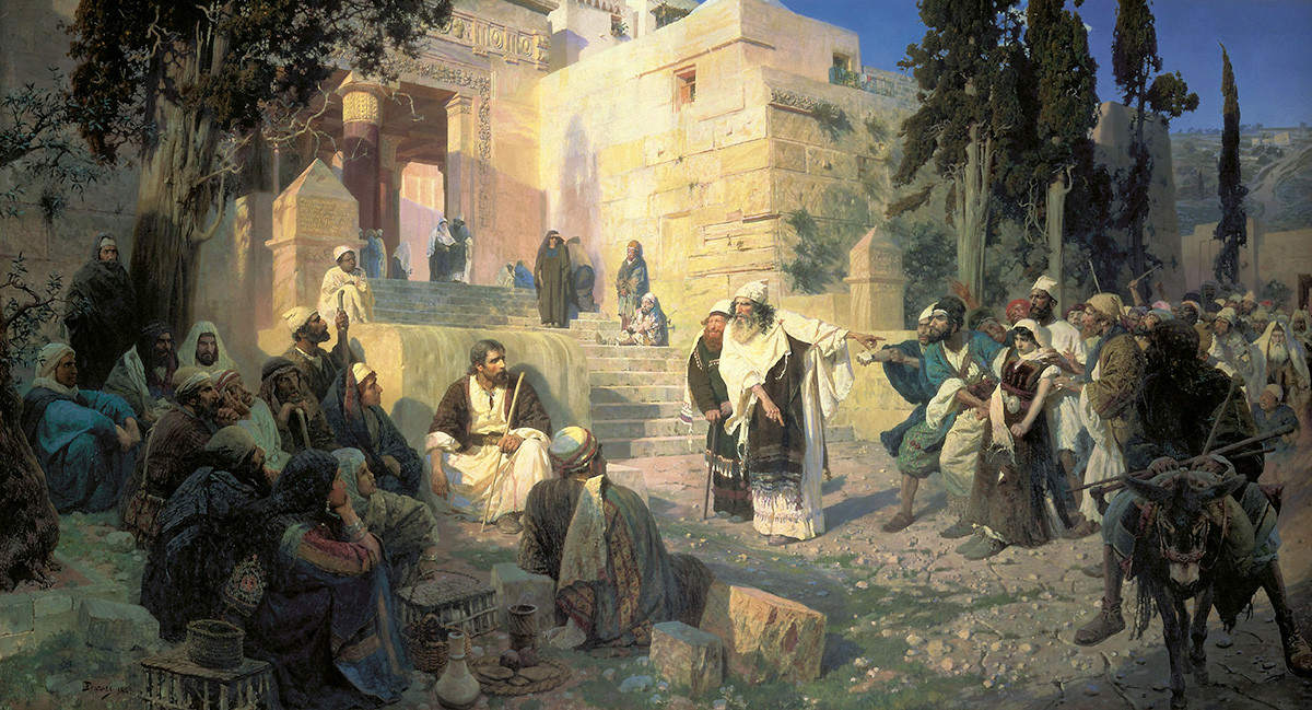 Le Christ et la pécheresse, 1888
