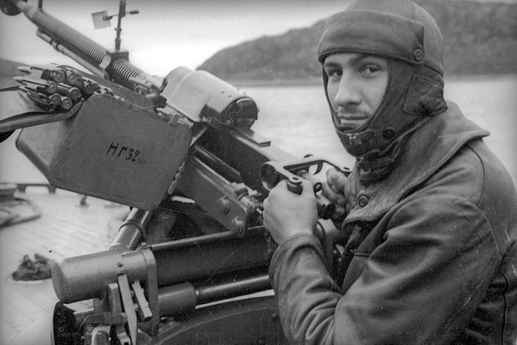 Un homme armé de la flotte du Nord
