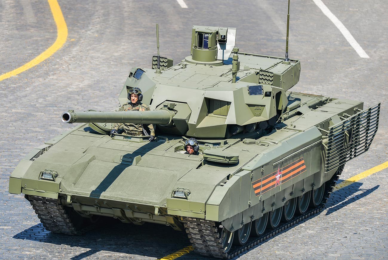 Russia's advanced Armata tank gets anti-slip coating - Military