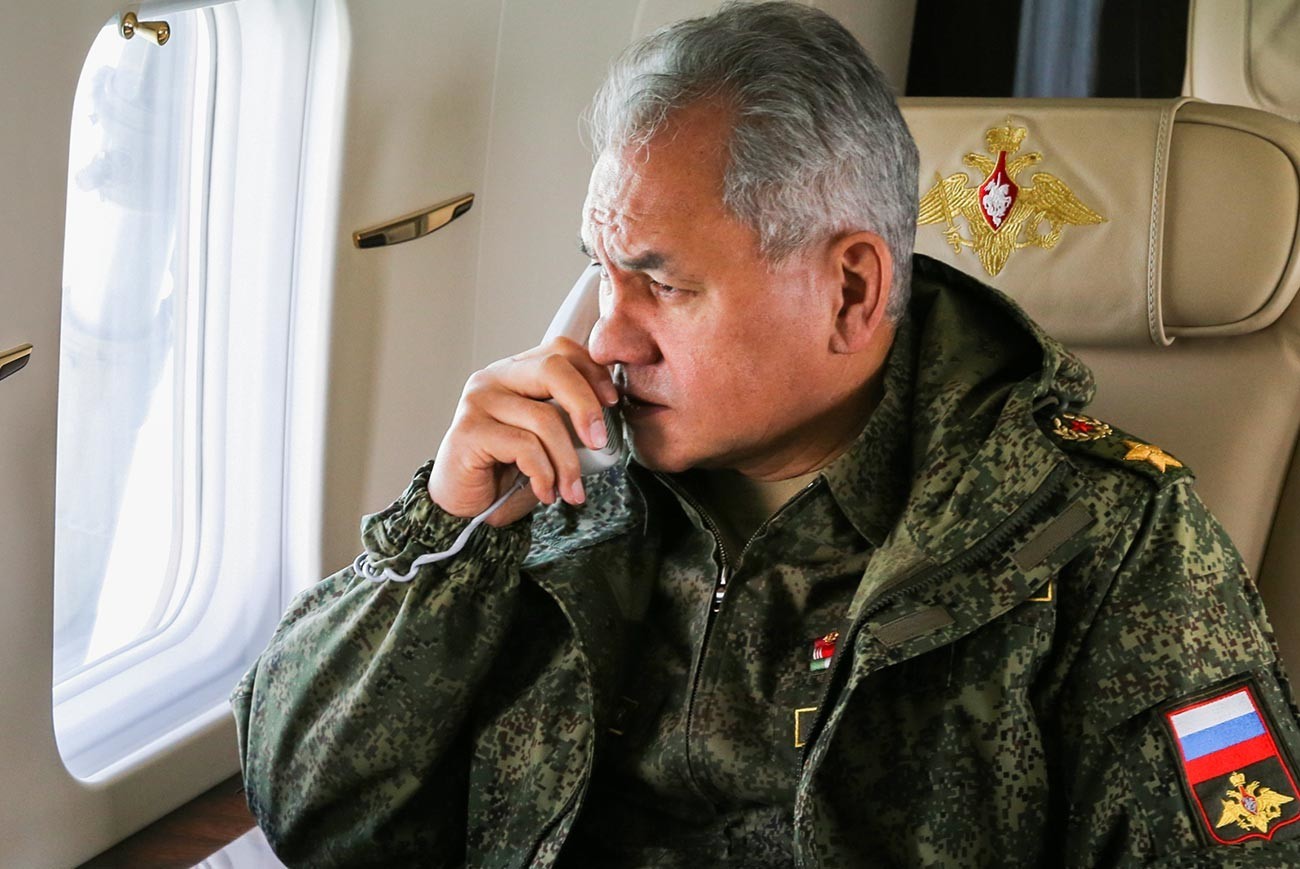 Ministro da Defesa russo Serguêi Choigu

