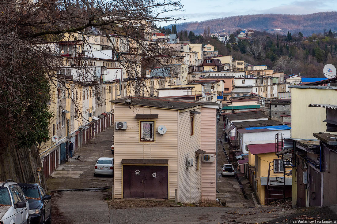 Garage blocks of Sochi