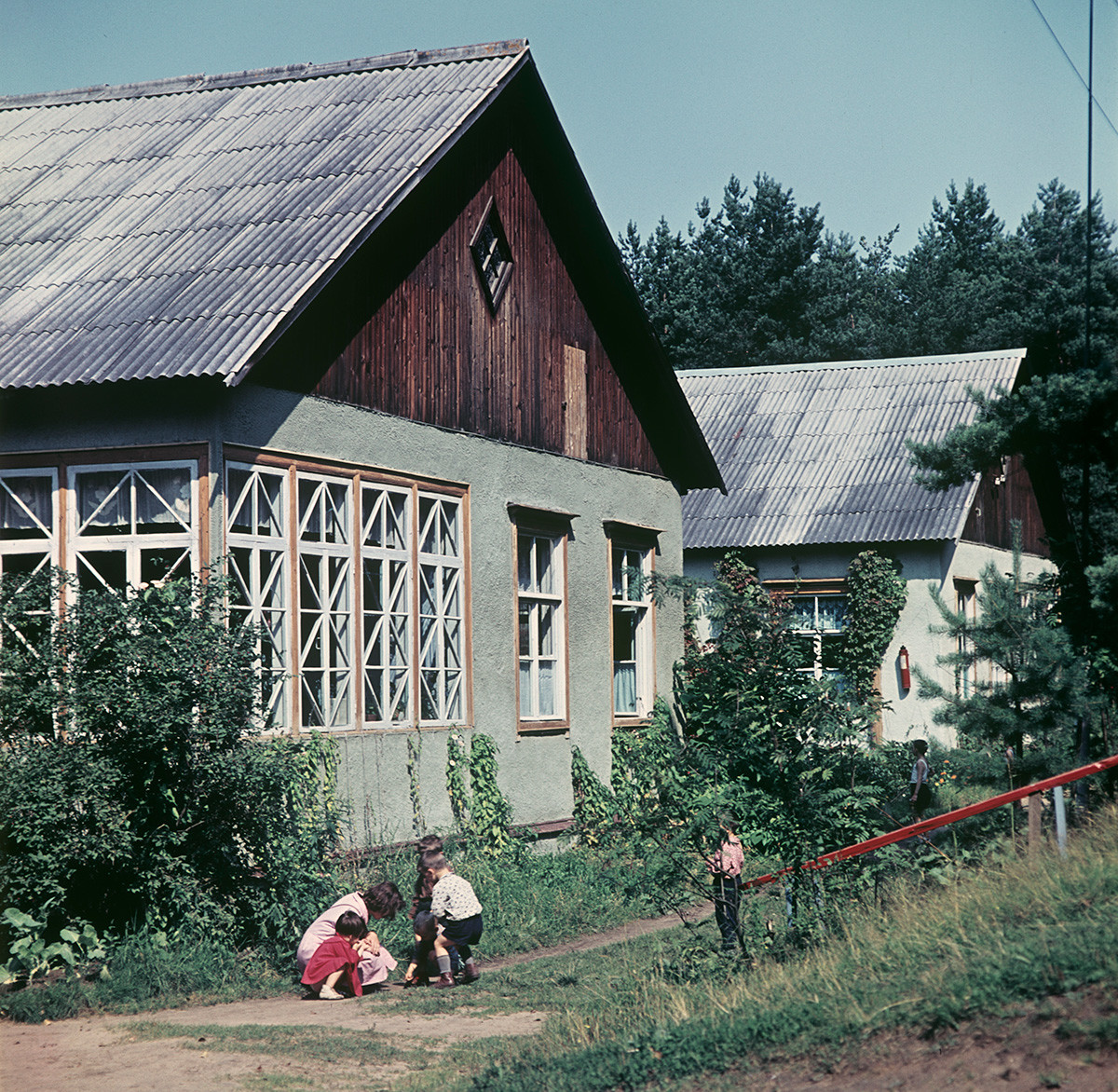 Dachas outside Moscow