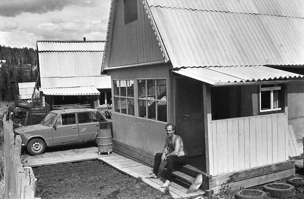 A Baikal-Amur Railway train driver’s dacha outside Irkutsk