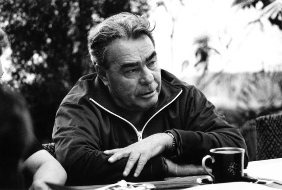 Leonid Brezhnev at his dacha