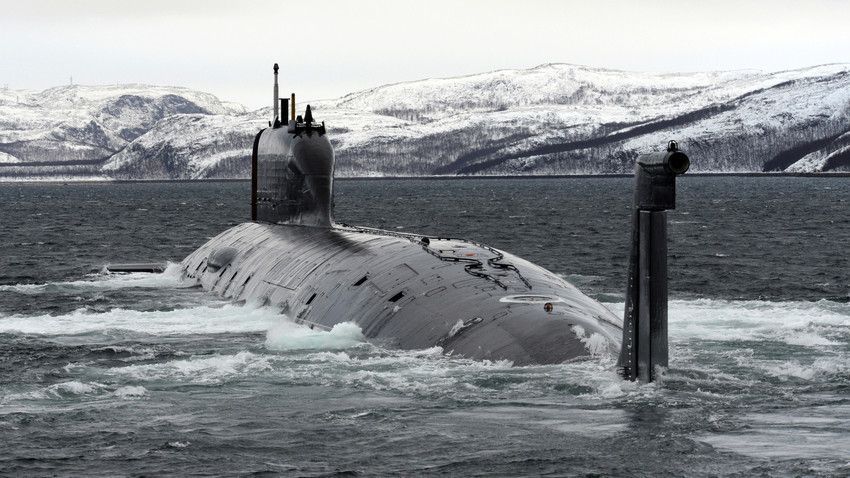 Ядрената подводница "Северодвинск"