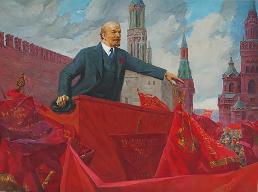A. E. Sidorov, Leninov nastop