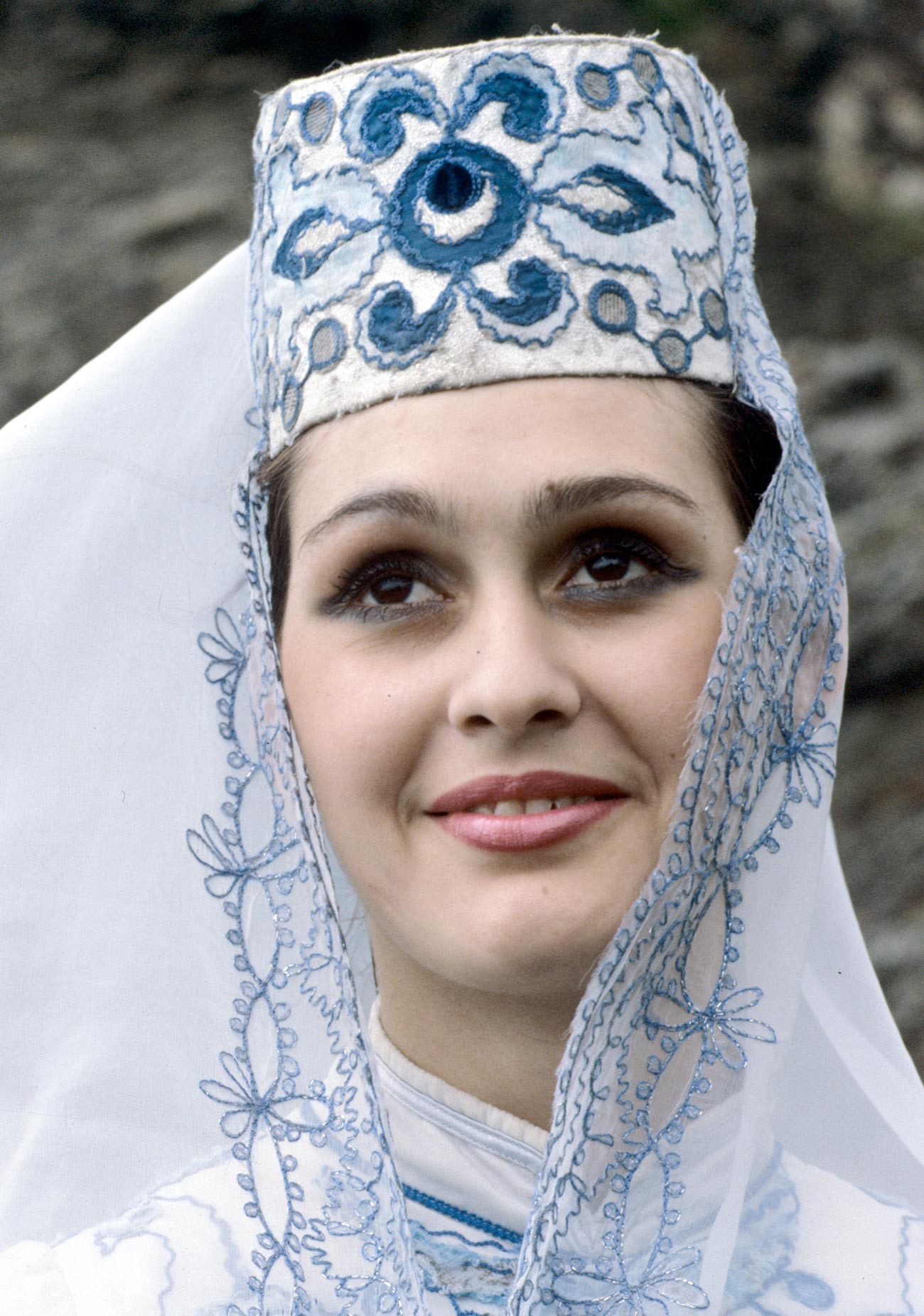 Une femme de la République socialiste soviétique autonome d'Ossétie du Nord