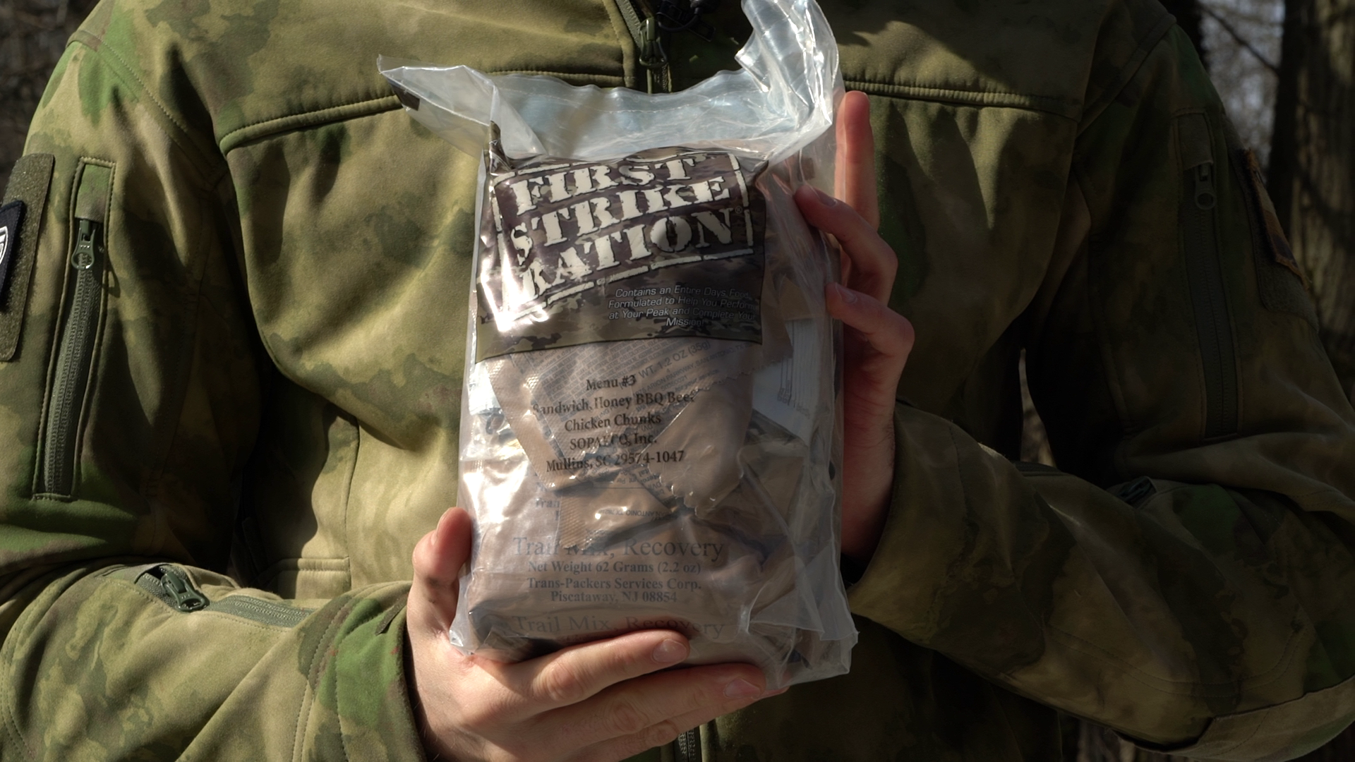 'First Strike Ration' food pack