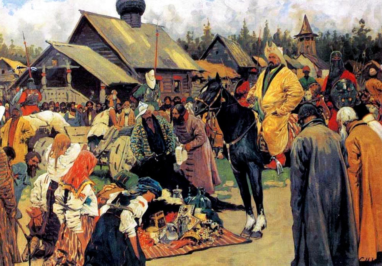 Баскаци (представници татарско-монголске власти).
