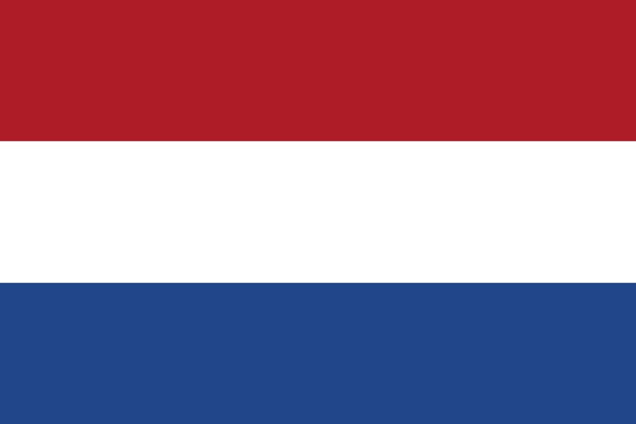 The Dutch national flag