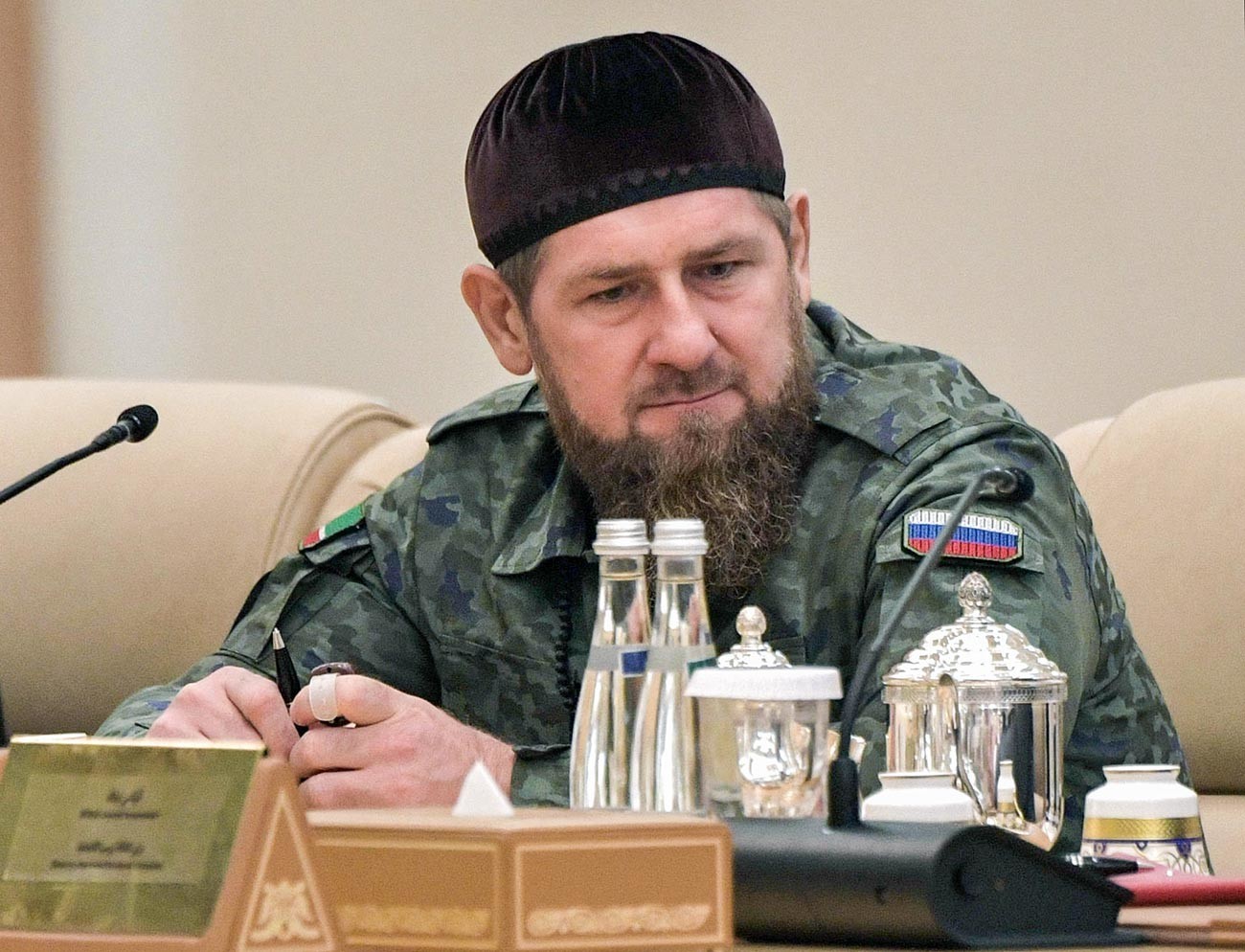 Vodja Čečenske republike Ramzan Kadirov.
