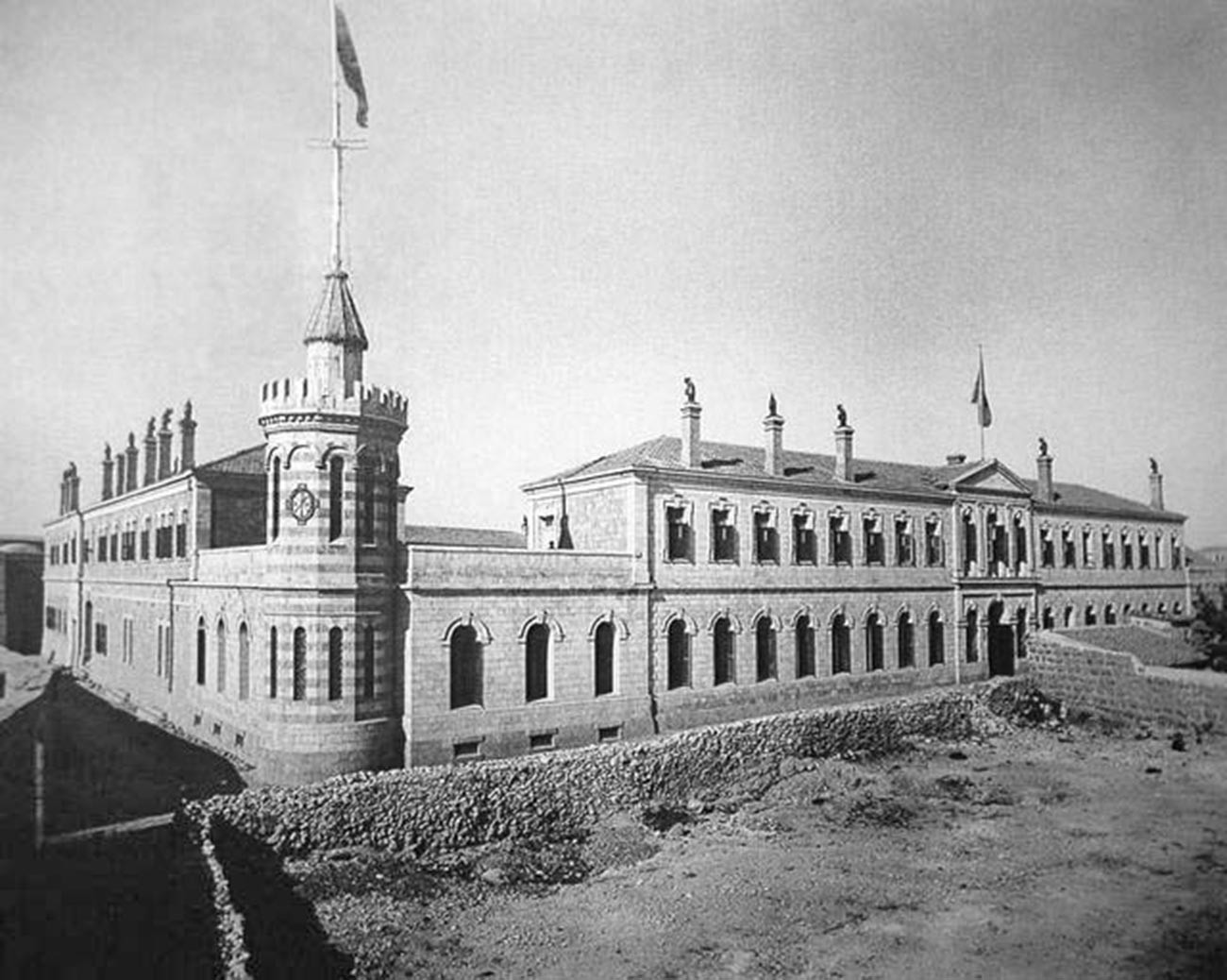 L’Ostello di Sergej della Società imperiale ortodossa di Palestina, 1889