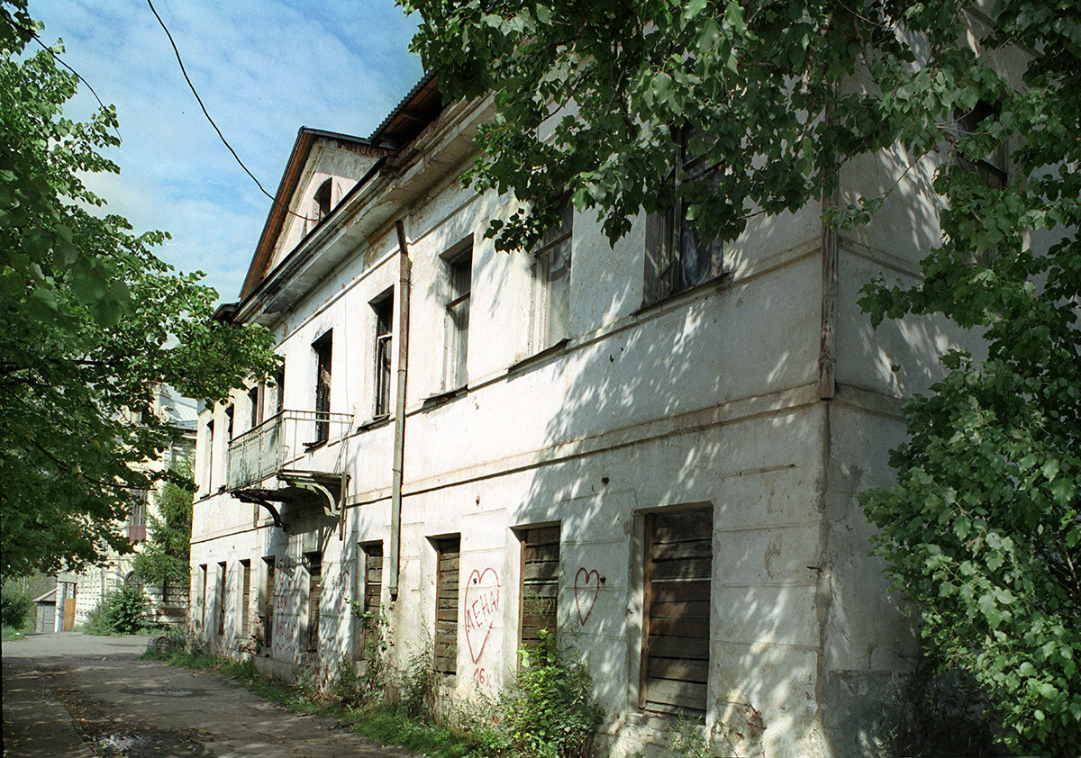 Maison Vikouline, au 54 perspective Lénine. 28 août 2006